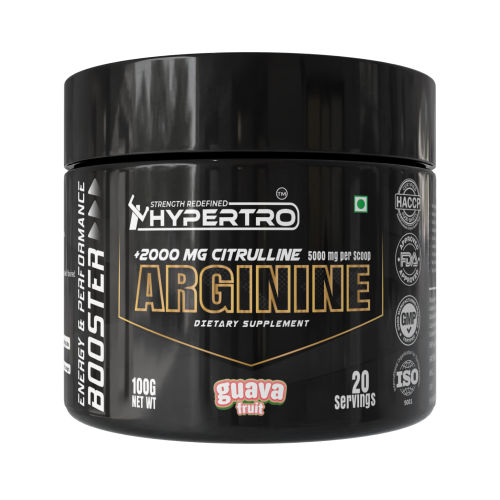Hypertro L-Arginine + Citrulline 100 gm Pink Guava
