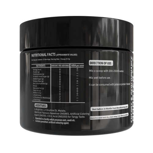 Hypertro L-Arginine + Citrulline 100 gm Pink Guava