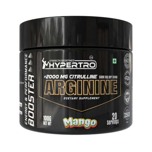 Hypertro L-Arginine + Citrulline 100 gm Mango