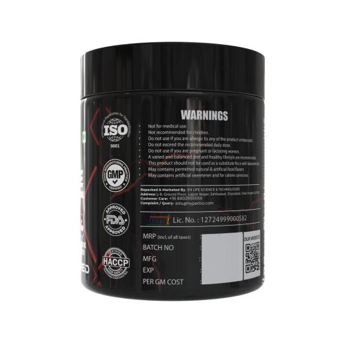 Hypertro Beta Alanine 300 gm Unflavoured