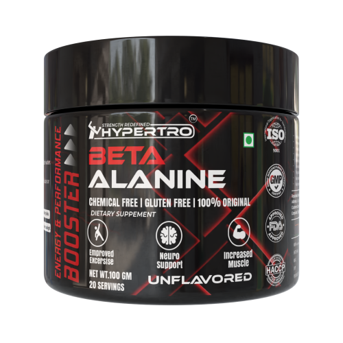 Hypertro Beta Alanine 100 gm Unflavoured
