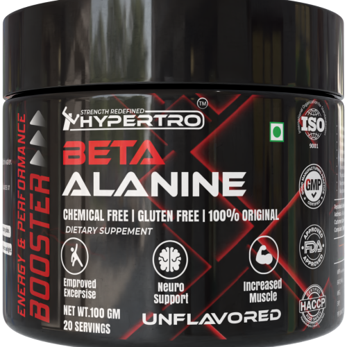 Hypertro Beta Alanine 100 gm Unflavoured