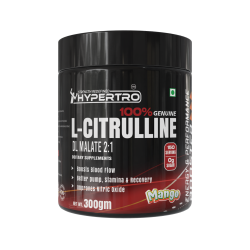 Hypertro Citrulline Malate DL (2:1) 300 gm Mango