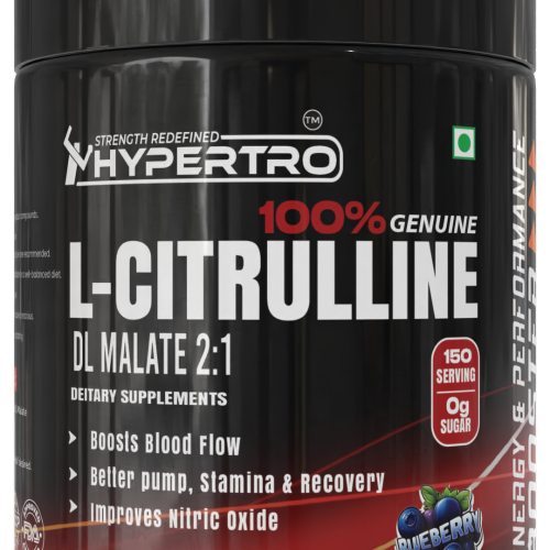 Hypertro Citrulline Malate DL (2:1) 300 gm Blueberry