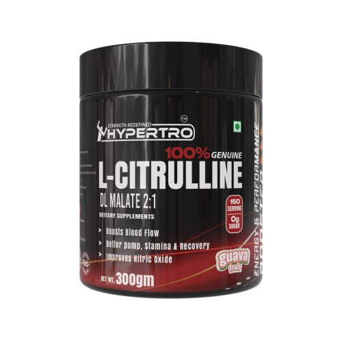 Hypertro Citrulline Malate DL (2:1) 300 gm Pink Guava