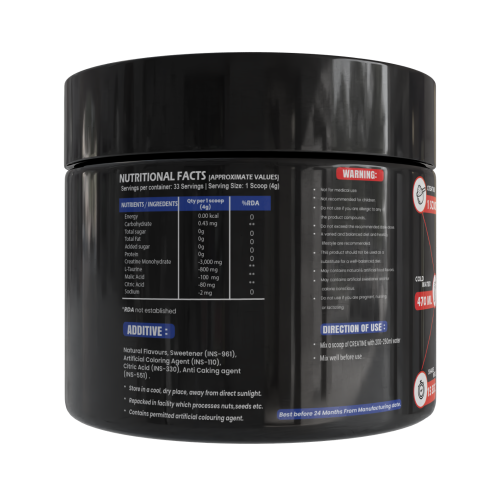Hypertro Creatine Monohydrate 100 gm Unflavoured