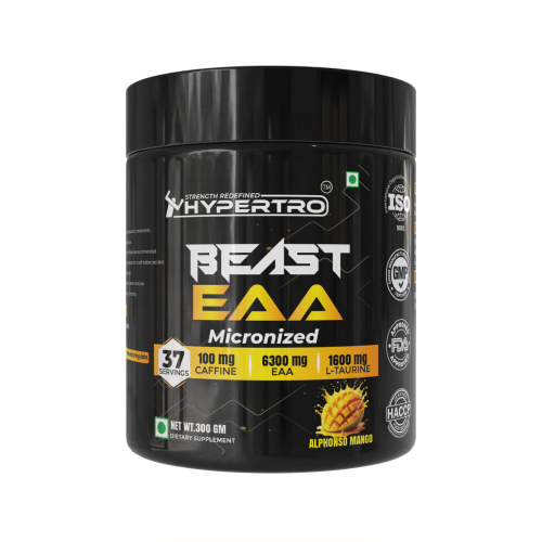 Hypertro Essential Amino Acid (EAA) 300 gm Alphonso Mango