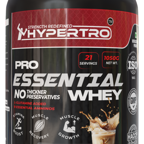 Hypertro Essential Whey Protein 1.05 kg Caffe Mocha 21 Servings