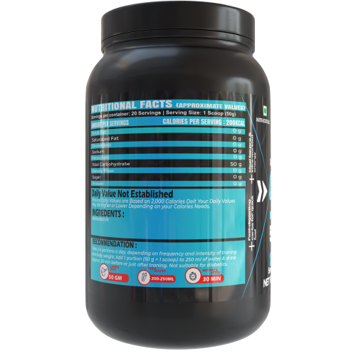 Hypertro Ultra Gaining Blend Gainer 1kg Unflavoured