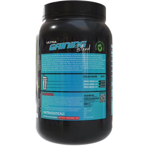 Hypertro Ultra Gaining Blend Gainer 1kg Unflavoured