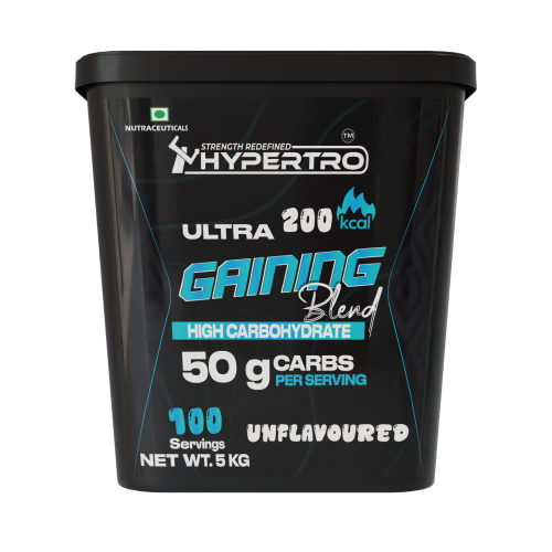 Hypertro Ultra Gaining Blend Gainer 5kg Unflavoured