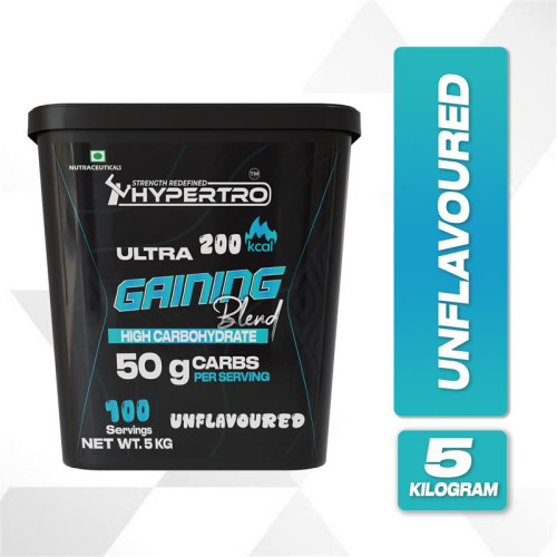 Hypertro Ultra Gaining Blend Gainer 5kg Unflavoured