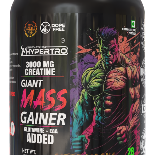 Hypertro Giant Mass Gainer 28 Servings Caffe Mocha