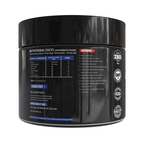 Hypertro Glutamine 100 gm Unflavoured