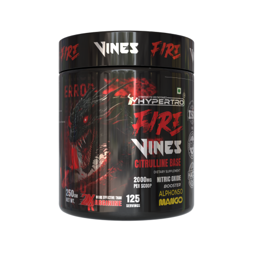 Hypertro Citrulline Base Fire Viens 250g Alphonso Mango Flavour