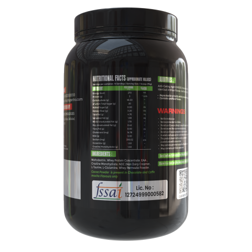 Hypertro Giant Mass Gainer 14 Servings Caffe Mocha