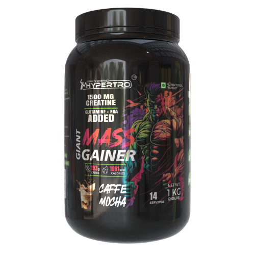 Hypertro Giant Mass Gainer 14 Servings Caffe Mocha