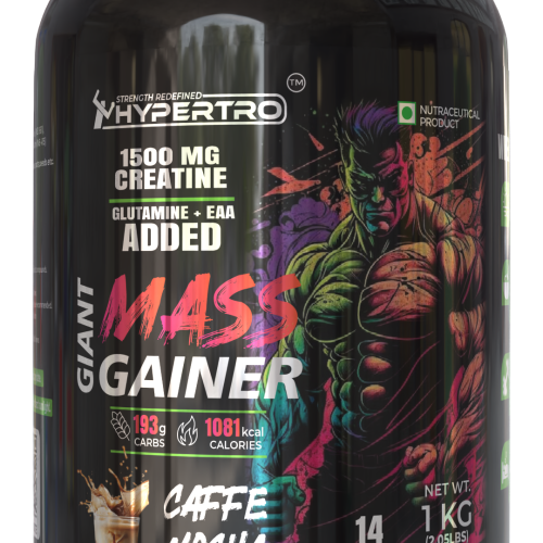 Hypertro Giant Mass Gainer 14 Servings Caffe Mocha