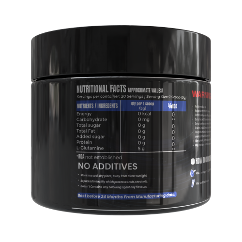 Hypertro Glutamine 100 gm Unflavoured
