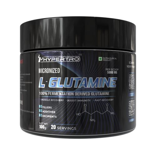 Hypertro Glutamine 100 gm Unflavoured