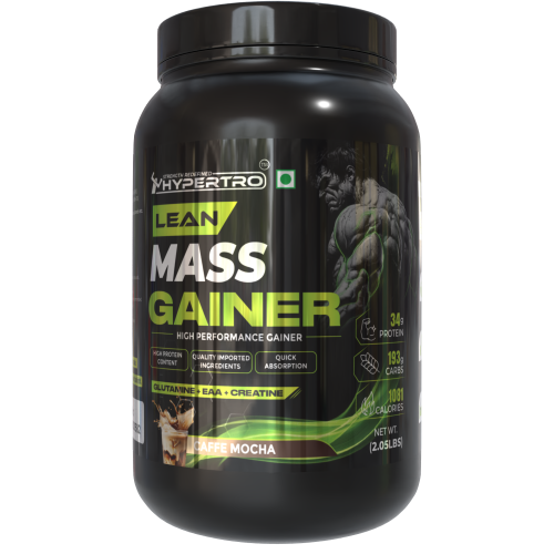 Hypertro Lean Giant Mass Gainer Caffe Mocha Flavour 14 Servings 