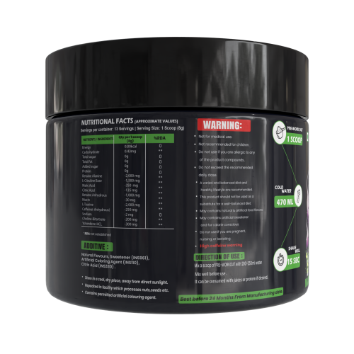 Hypertro Pre-Workout 100 gm Mojito