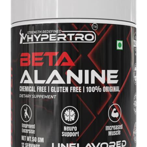 Hypertro Beta Alanine 50 gm Unflavoured Trial Pack